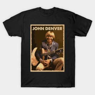 Take Me Home - Pay Tribute to John's Endearing Music on a T-Shirt T-Shirt